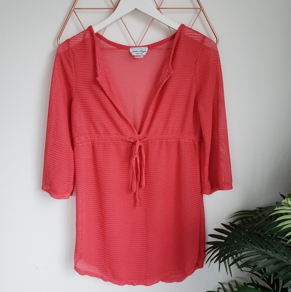 Jordan Taylor Other - 🌵3 for $25🎍Jordan Taylor Coral Swim Coverup S